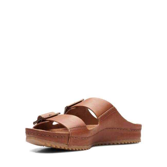 Sandalias Clarks Brookleigh Sun Mujer Marrones | CLK809SQZ