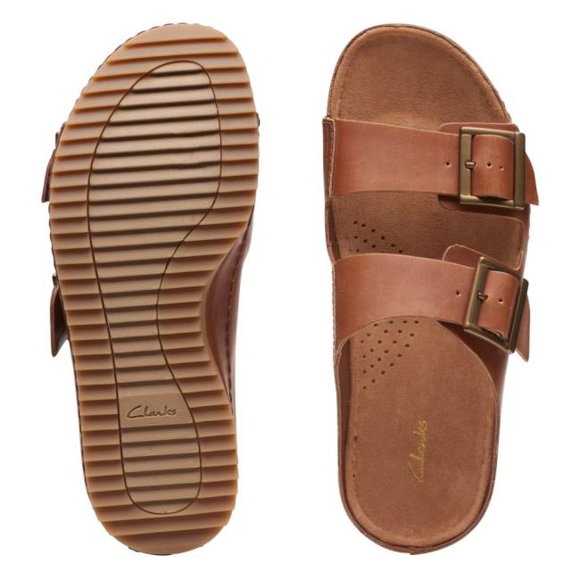 Sandalias Clarks Brookleigh Sun Mujer Marrones | CLK809SQZ