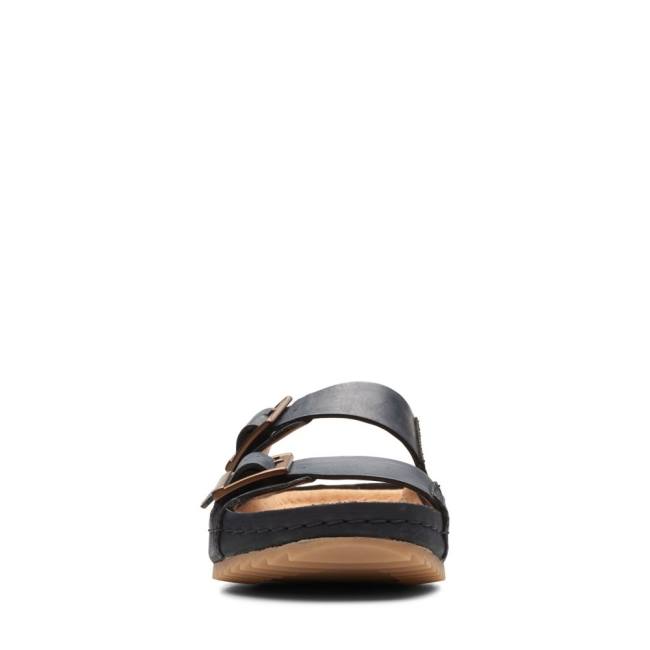 Sandalias Clarks Brookleigh Sun Mujer Negras | CLK764SPT