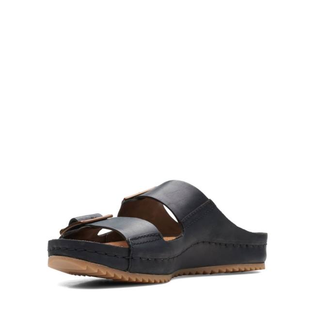 Sandalias Clarks Brookleigh Sun Mujer Negras | CLK764SPT