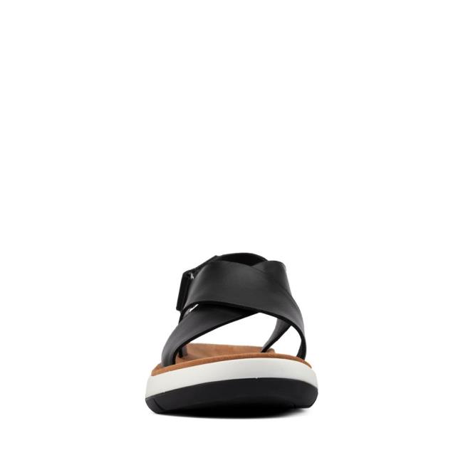 Sandalias Clarks Jemsa Cross Mujer Negras | CLK743INE