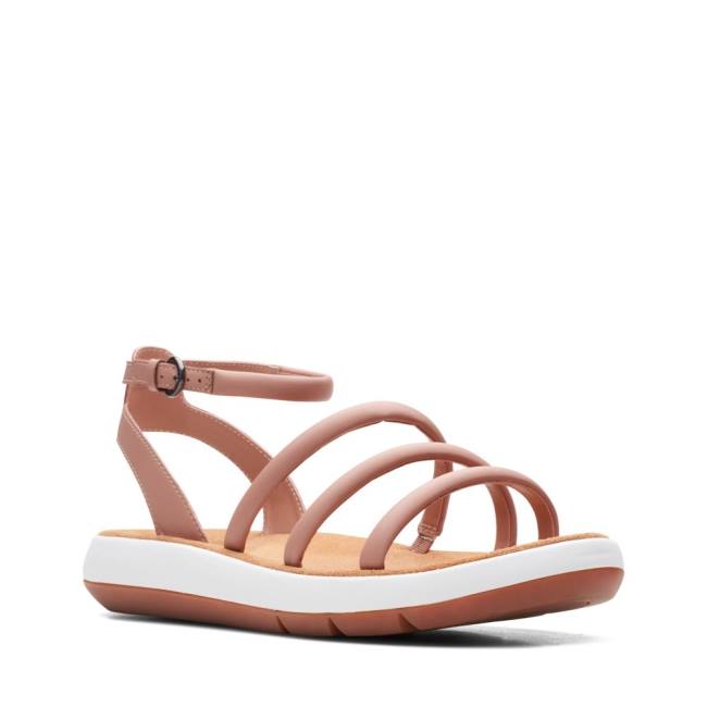 Sandalias Clarks Jemsa Estilo Mujer Rosas | CLK596LBI