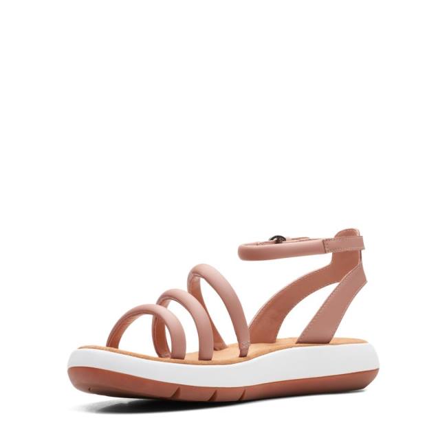 Sandalias Clarks Jemsa Estilo Mujer Rosas | CLK596LBI