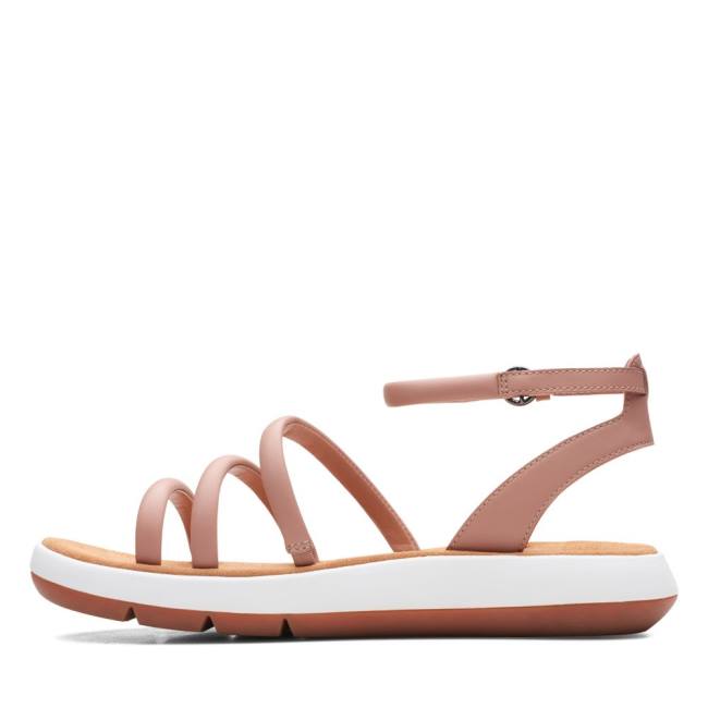 Sandalias Clarks Jemsa Estilo Mujer Rosas | CLK596LBI