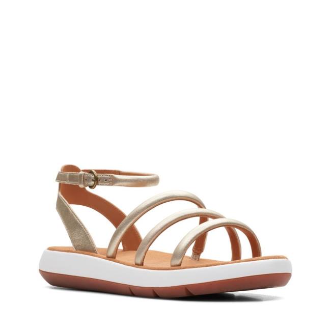 Sandalias Clarks Jemsa Estilo Mujer Sliver | CLK219OKX