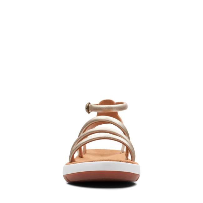 Sandalias Clarks Jemsa Estilo Mujer Sliver | CLK219OKX