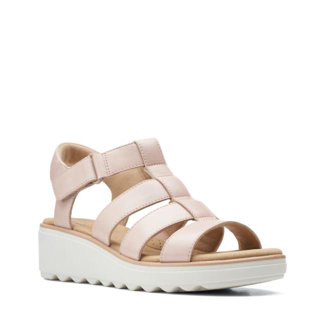 Sandalias Clarks Jillian Quartz Mujer Rosas | CLK918YMZ