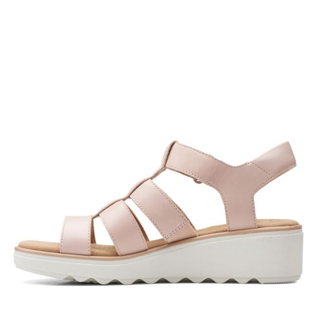 Sandalias Clarks Jillian Quartz Mujer Rosas | CLK918YMZ