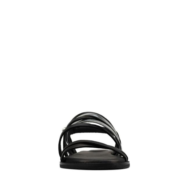 Sandalias Clarks Karsea Ankle Mujer Negras | CLK529PSQ