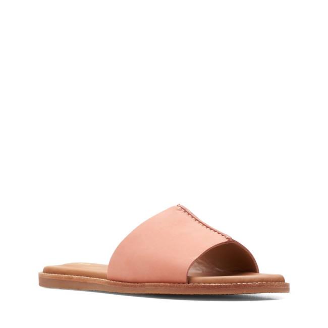 Sandalias Clarks Karsea Mule Mujer Rosas | CLK635QME