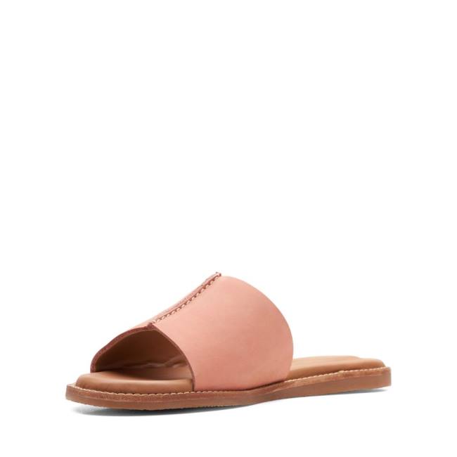 Sandalias Clarks Karsea Mule Mujer Rosas | CLK635QME