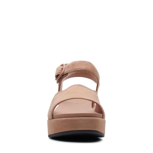 Sandalias Clarks Kimmei Way Mujer Rosas Oscuro | CLK147CIK