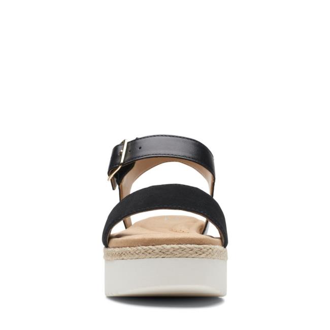 Sandalias Clarks Lana Shore Mujer Negras | CLK804RLO