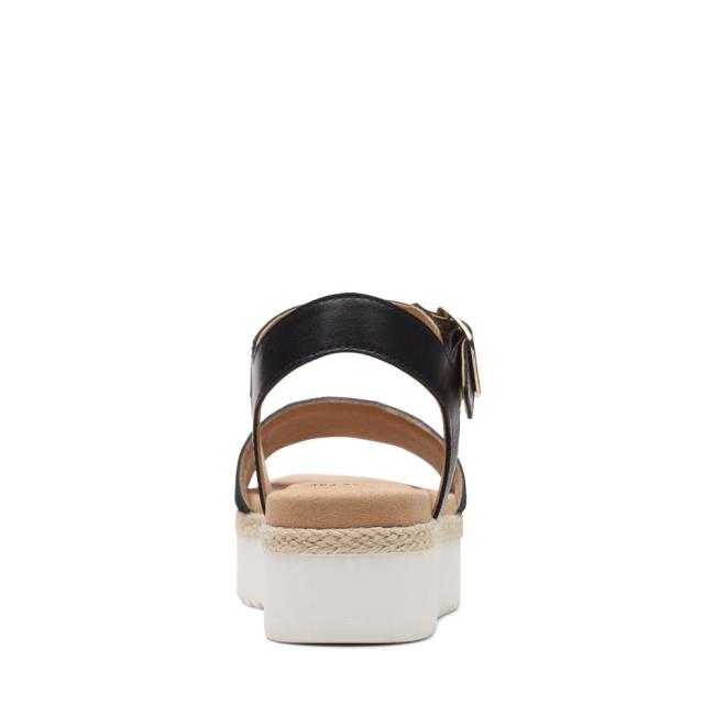 Sandalias Clarks Lana Shore Mujer Negras | CLK804RLO