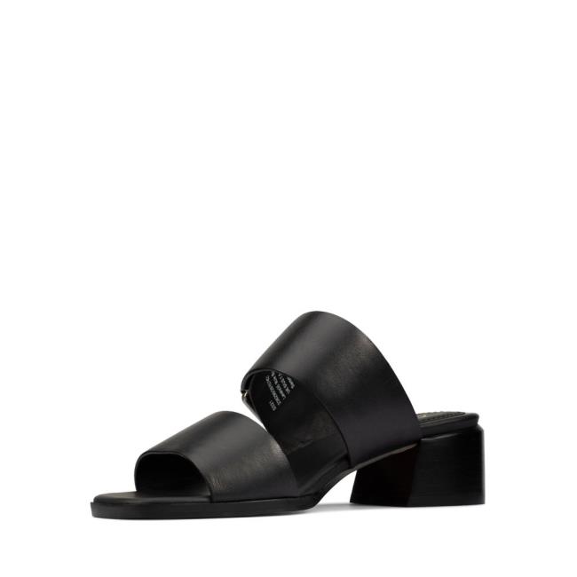 Sandalias Clarks Landra 35 Mule Mujer Negras | CLK769EKS