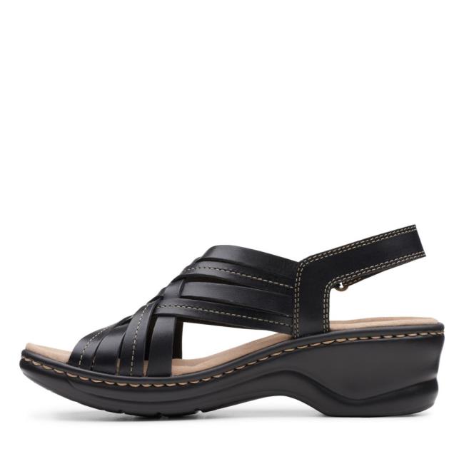 Sandalias Clarks Lexi Carmen Mujer Negras | CLK058MIQ