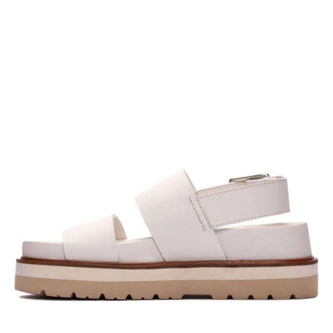 Sandalias Clarks Orianna Correa Mujer Blancas | CLK175NYU