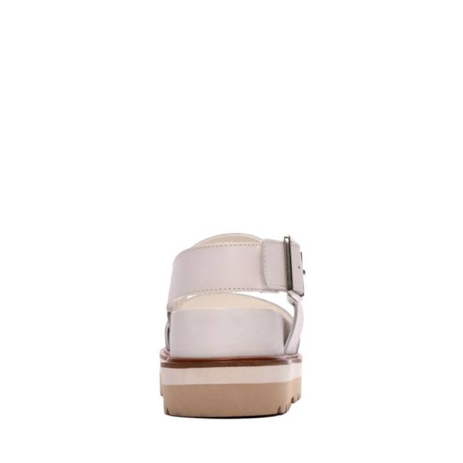 Sandalias Clarks Orianna Correa Mujer Blancas | CLK175NYU