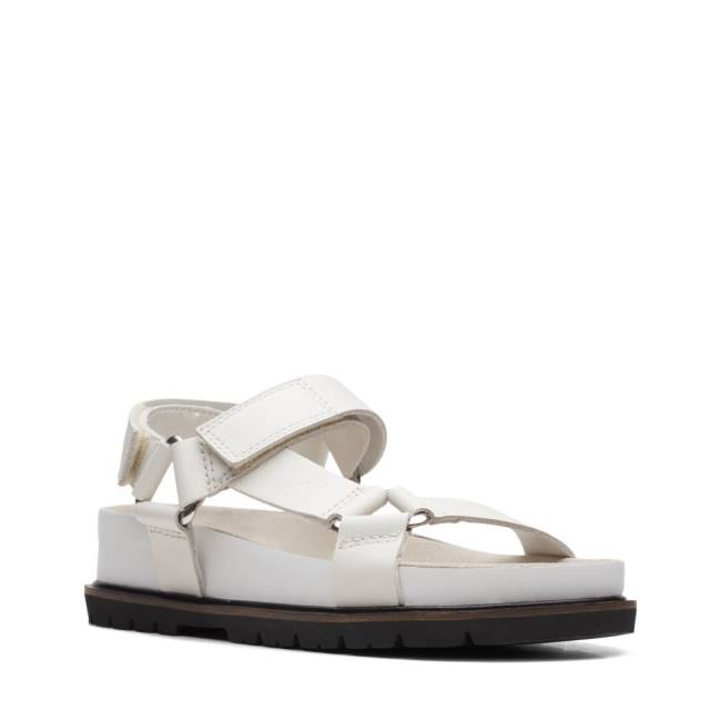 Sandalias Clarks Orianna Deportivo Mujer Blancas | CLK087OVR