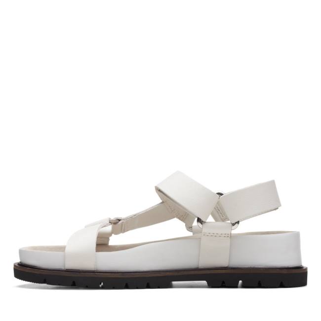 Sandalias Clarks Orianna Deportivo Mujer Blancas | CLK087OVR