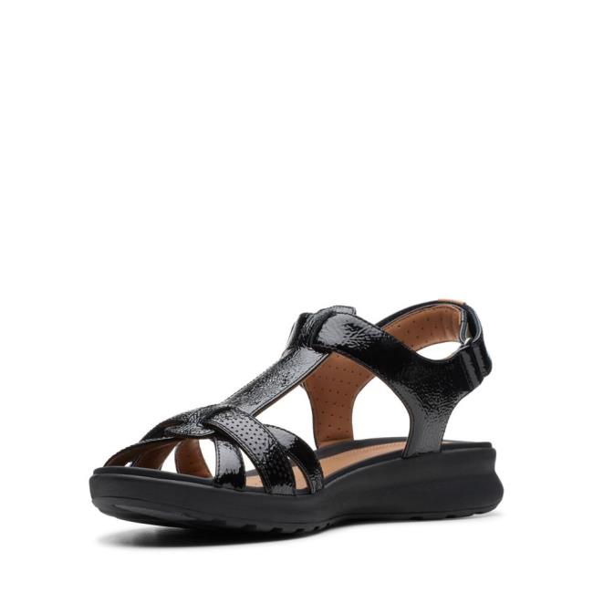 Sandalias Clarks Un Adorn Vibe Mujer Negras | CLK431YBH