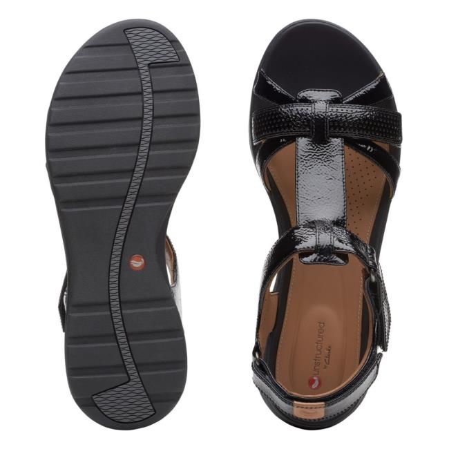 Sandalias Clarks Un Adorn Vibe Mujer Negras | CLK431YBH