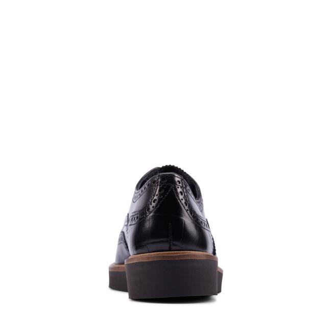 Zapatos Brogue Clarks Baille Brogue Mujer Negras | CLK274KAU