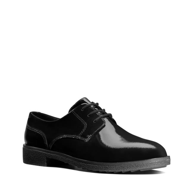 Zapatos Brogue Clarks Griffin Lane Mujer Negras | CLK069HMX