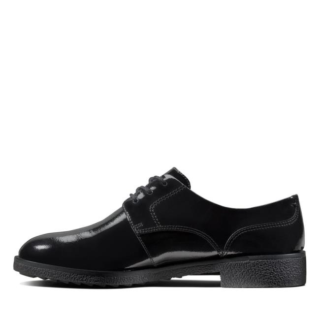 Zapatos Brogue Clarks Griffin Lane Mujer Negras | CLK069HMX