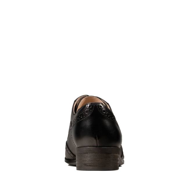 Zapatos Brogue Clarks Hamble Oak Mujer Negras | CLK532VZR