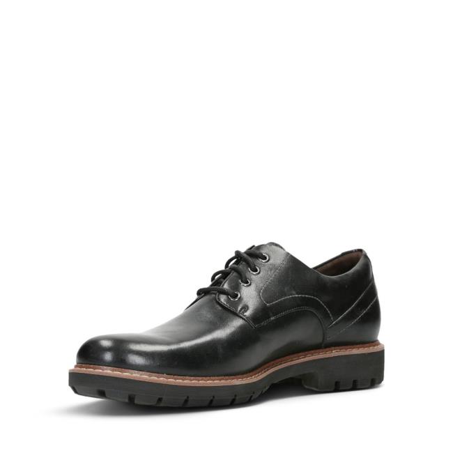 Zapatos Negros Clarks Batcombe Hall Hombre Negras | CLK894RDC