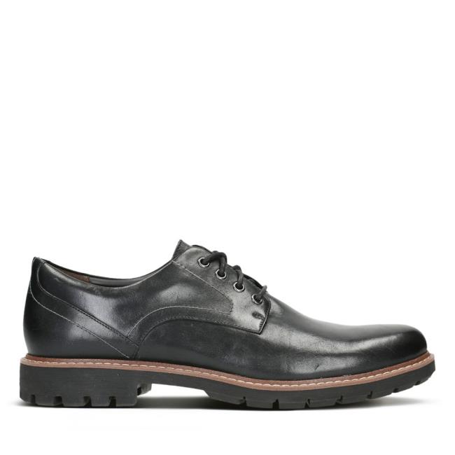 Zapatos Negros Clarks Batcombe Hall Hombre Negras | CLK894RDC